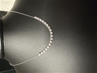 Collana Gioielleria Dossena  Donna in Oro bianco Zircone COOR-4-253